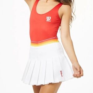 Wilson x Forever 21 white tennis skort - Sz 0X
